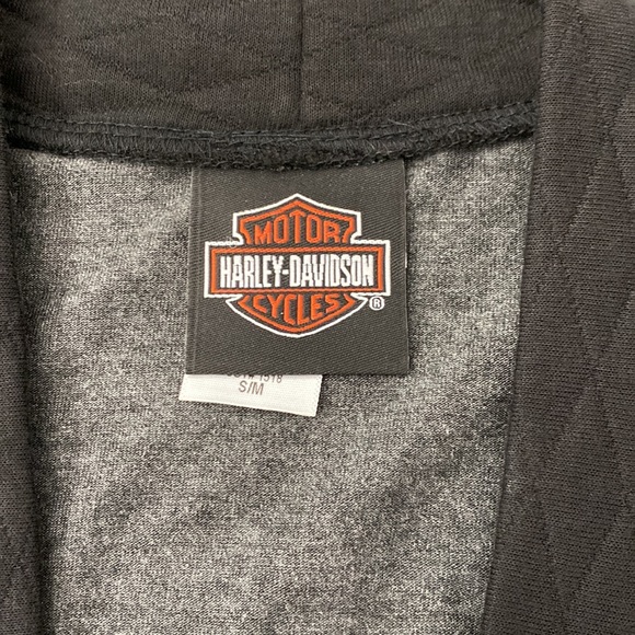 Harley-Davidson Long Breezy Quilted Cardigan - S/M - Picture 8 of 11